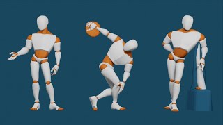 waking with ancient poses in blender [upl. by Evered660]