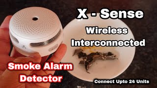 XSense SX01 WR Interconnected Smoke Detector Unboxing  Overview  Installation  Test [upl. by Guria537]