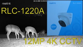 First Look at the New Reolink RLC 1220A 12MP 4K CCTV Camera  Brilliant [upl. by Htebazile832]