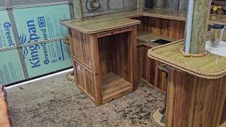 surprise part 5 Redwood tiki bar bar top [upl. by Thoer]