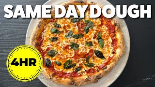 Same Day Pizza Dough Recipe [upl. by Anairt858]