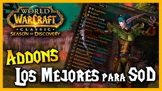 💥 Los MEJORES ADDONS para WoW Season of Discovery 💥 MI PACK DE ADDONS IMPRESCINDIBLE 😍 [upl. by Idahs635]