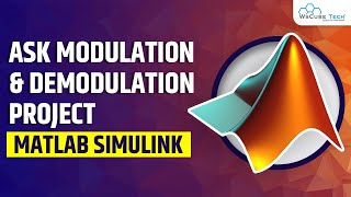 ASK Modulation and Demodulation using MATLAB Simulink  MATLAB Tutorial [upl. by Ard]