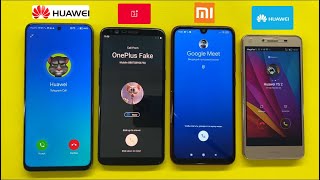 Huawei Y5 2 amp Huawei Y90  OnePlus Fake  Xiaomi Mi 14 UI  Ringing Incoming call [upl. by Hserus]