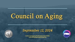 Council on Aging 91224 [upl. by Kobe231]