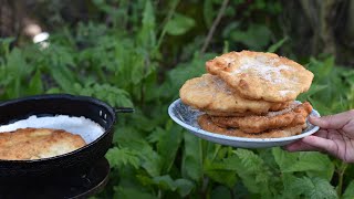 Iranian rural sweets Chalbak [upl. by Aerdnahs867]