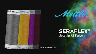 Mettler SERAFLEX®  our new colours and why you will LOVE this elastic sewing thread [upl. by Cormac]