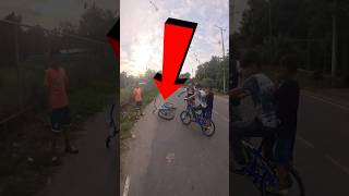 When a kid in El Salvador lends you his bike this happens youtubeshorts [upl. by Theresina]