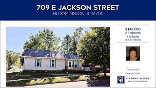 709 E Jackson Street Bloomington Illinois Homes for Sale  wwwcoldwellhomescom [upl. by Khorma152]