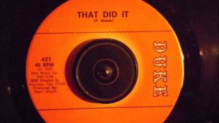 BOBBY BLAND  THAT DID IT [upl. by Sholes337]