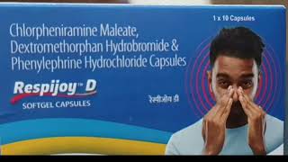 Respijoy d capsule uses in hindi  respijoy d capsule price  respijoy d capsule dose  respijoy [upl. by Aihsital]