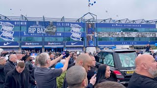 ONEEYED BAZ FUNERAL Barrington Patterson’s final visit to St Andrew’s [upl. by Crotty891]