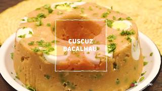 Cuscuz de Bacalhau  Divino Minuto  Receitas Divinas [upl. by Warfield]