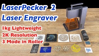 LaserPecker 2  Super Lightweight Laser Engraver [upl. by Semadar]