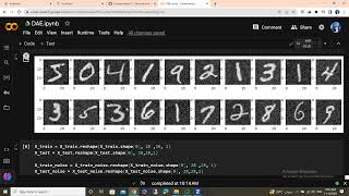 denoising autoencoder in python  computer vision شرح عربي [upl. by Navarro]