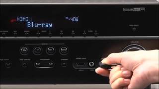 Yamaha HTR3066 AV Receiver with YPAO Sound Optimization [upl. by Hctud]