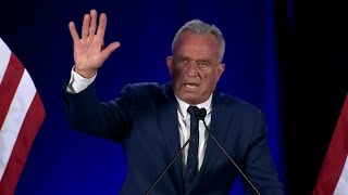 Robert F Kennedy Jr drops out of the 2024 presidential race full press conference [upl. by Nollahs977]