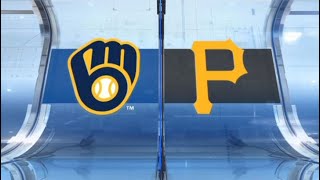 MLB Highlights  Milwaukee Brewers vs Pittsburgh Pirates  August 4 2022 [upl. by Esirehs]