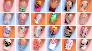 30 Trendy Nails Art Designs Compilation  Mix Nails Art Ideas amp Tutorial  Olad Beauty [upl. by Ahsietal]