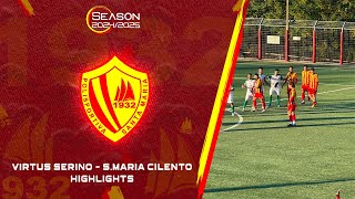 Virtus Serino 4  3 Polisportiva Santa Maria Cilento  Highlights [upl. by Rosalyn]