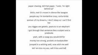 Lil Wayne  6 Foot 7 Foot Clean Lyrics HD [upl. by Ahsieka]