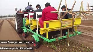 Onion transplanting machine [upl. by Honor]