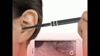 USB Ear Cleaning Mini Camera Endoscope [upl. by Nirehtak642]