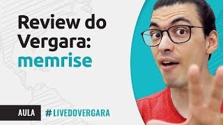 REVIEW DO VERGARA MEMRISE [upl. by Ennaimaj]