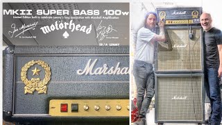 The Lemmy Marshall Super Bass Reissue with Rickenbacker and Stratocaster [upl. by Rochell]