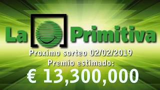 La Primitiva resultado del sorteo del 31 de enero del 2019 [upl. by Adelbert]