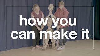 How to Make a Puppet  How You Can Make It  National Theatre [upl. by Anibur]