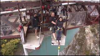 Bungy jump in queenstown [upl. by Emiline]