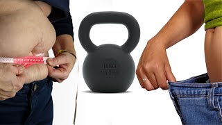 The 5 Best Kettlebell Exercises To Lose Weight For Obese People [upl. by Ronnholm]