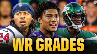 Grading Rookie Wide Receivers Derek Stingley Jr Sauce Gardner  MORE  CBS Sports HQ [upl. by Macri]