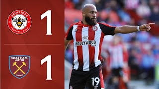 Mbeumo strikes early again 🤯  Brentford 11 West Ham United  Premier League Highlights [upl. by Eivets984]