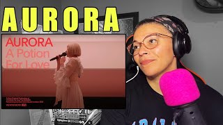 AURORA  A Potion For Love  Vevo Reaction [upl. by Eliathas78]