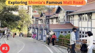 Exploring Shimlas Famous Mall Road – Shopping Food and Scenic Views shimla [upl. by Shore135]