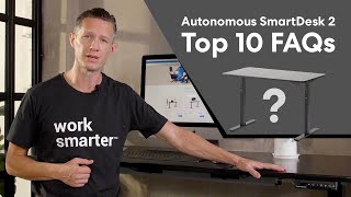 Autonomous SmartDesk Pro  Top 10 FAQs [upl. by Erdnael211]