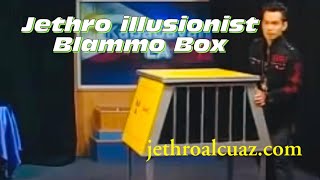 JETHRO illusionist  Blammo Box illusion [upl. by Zerat]