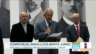 El plan de López Obrador sobre el aeropuerto en Santa Lucía es factible  Noticias con Paco Zea [upl. by Bogosian]