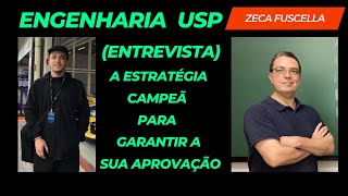 Aprovado em Engenharia POLI  USP  Entrevista com Luiz Eduardo Streck [upl. by Yrekaz]