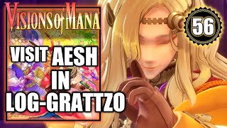 Visions of Mana  Visit Aesh in Log’grattzo amp Return to the Sanctuary Entrance  Walkthrough Part 56 [upl. by Etra]