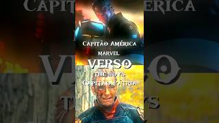 the boys Capitão Pátria verso capitão a América Marvel edit [upl. by Nadabb]