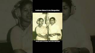 With latamangeshkar meichak manipurisong oldsong manipur mumbai latamangeshkarsongs [upl. by Iaht]