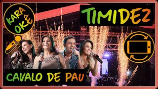 🎤 Timidez  Cavalo de Pau  Karaokê tv [upl. by Eelrebmik639]