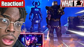 Marvel Take Notes GALACTUS vs Thanos Remastered EPIC Battle REACTION [upl. by Dranyl]