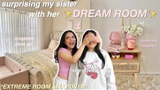 ULTIMATE room makeover 🫧🩰aesthetic pinterest ROOM TOUR [upl. by Norred]