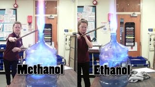 Whoosh Bottle  Methanol Vs Ethanol [upl. by Wasserman]