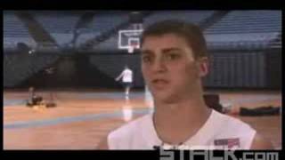 NCAA Basketball Star Tyler Hansbrough Life in UNC [upl. by Schulze]