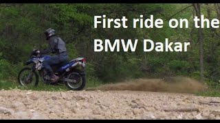 My BMW F650 GS Dakar  Trail Riding and Tire Testing in Wisconsin  Part 4 [upl. by Slyke459]